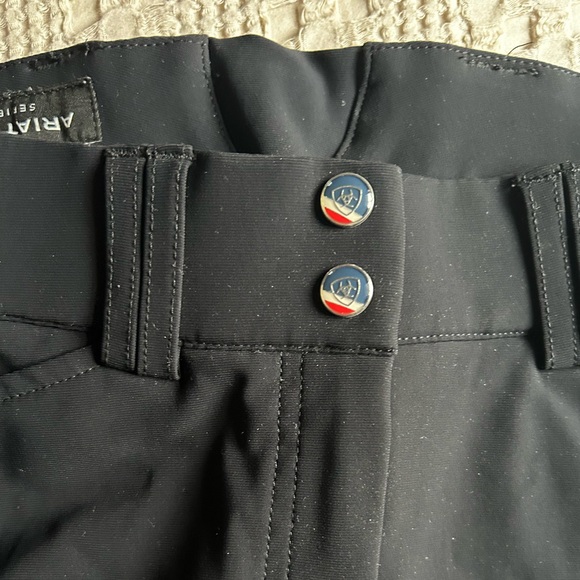 Ariat Pro Series Black Breeches - Picture 3 of 4